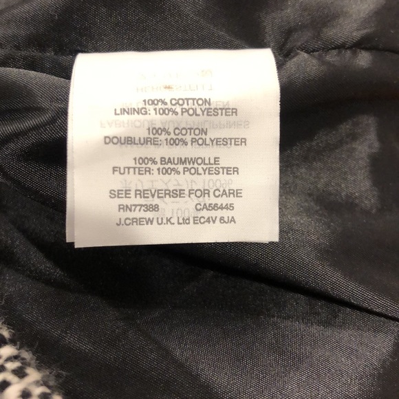 J.Crew Going places layered black tweed dress - Picture 7 of 8